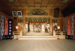石浜神社 社殿内部