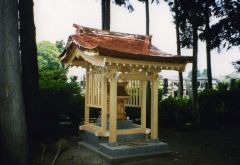 舒林寺稲荷神社上屋